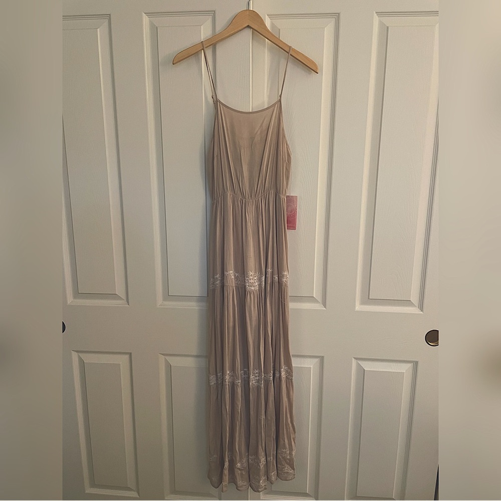 Beige Maxi Dress